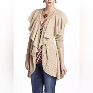 Leifnotes Anthropologie ruffle sweater